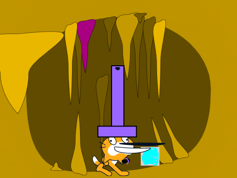 totally normal mine with scratch cat!!!!