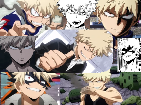 Bakugo Katsuki Collage