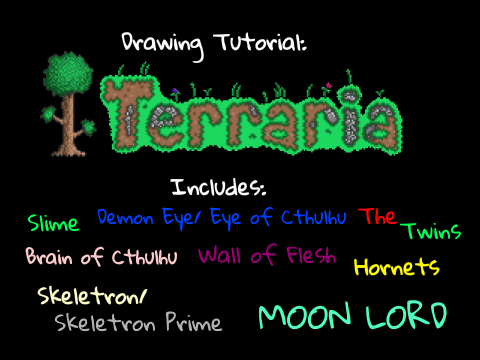 Drawing Tutorial: Terraria!