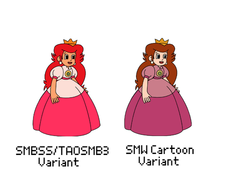 SMBSS Peach/Toadstool Vector