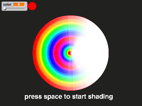 3D color-shading 
