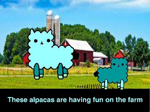 alpaca coloring/caption contest remix