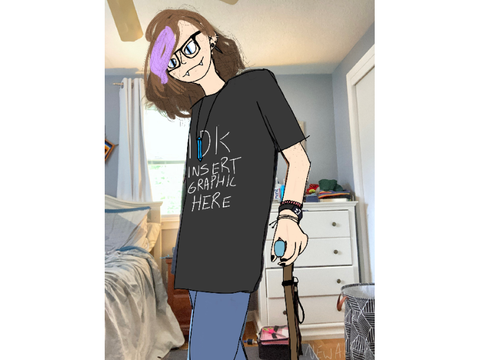Selfie Drawover! // art!