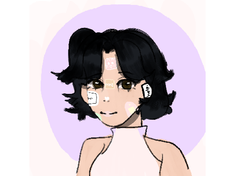 Random Drawing I made of myself 4 fun #art