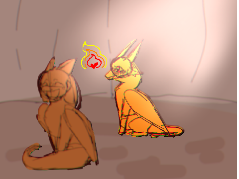 "I just wanna be the one you love"-Peril REDRAW