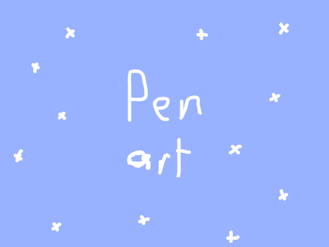 House pen artwork (school thingy)