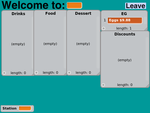 Restaurant Simulator Alpha 0.0.1
