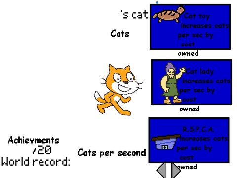 Caty clicker - version 2.3