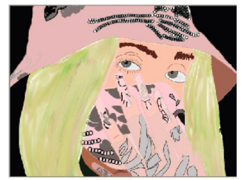 Billie Ellish art for @BestBillieEilishFan