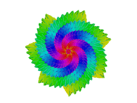 Fibonacci φ*φFlower 