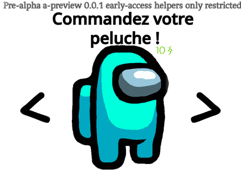 Among us Shop Peluche !!! #shop #all #animation #game #tutorial #cloud #scratcheurscratch