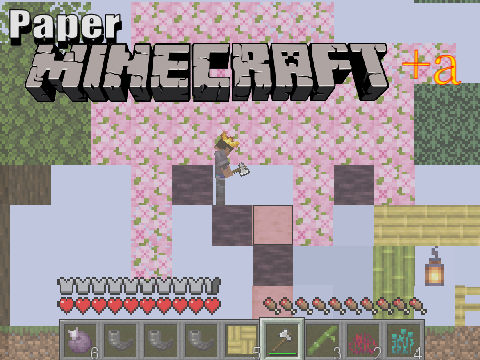 Paper Minecraft Mod+a (English)
