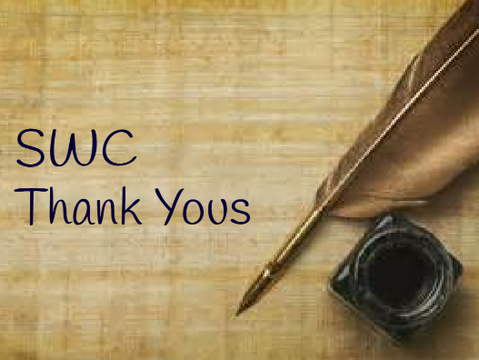 SWC Thank Yous