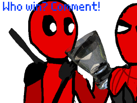 Spider Man vs. Deadpool rap battle