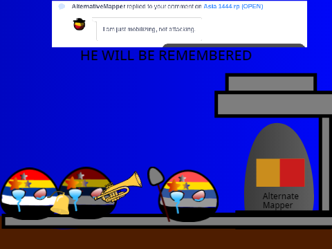 He will be remembered [For AlternativeMapper]