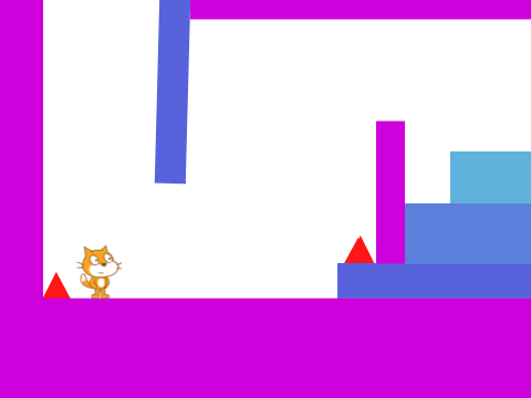 Platformer Scratch cat adventures
