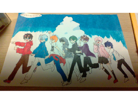 いつ描いたかわからんけど、、、