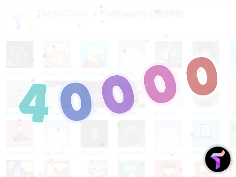 Thanks for 40,000! 