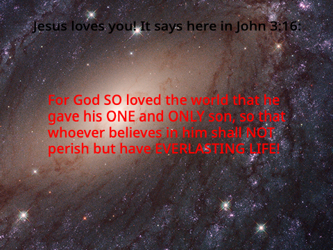 God Loves You!