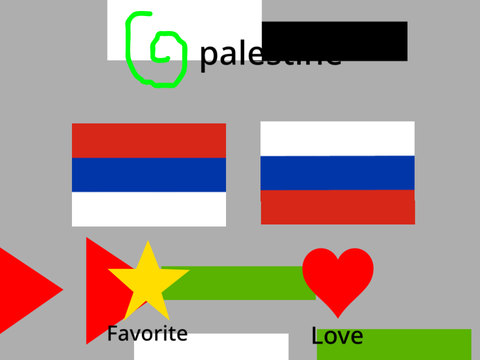 I Checked Palestine Is Russia and Serbia
