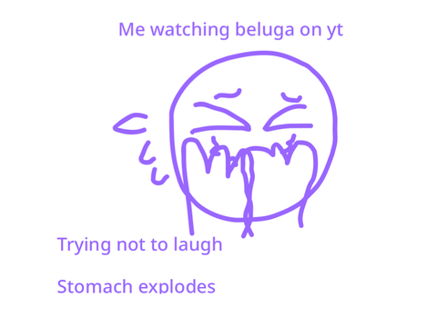 Secretly watching beluga lol
