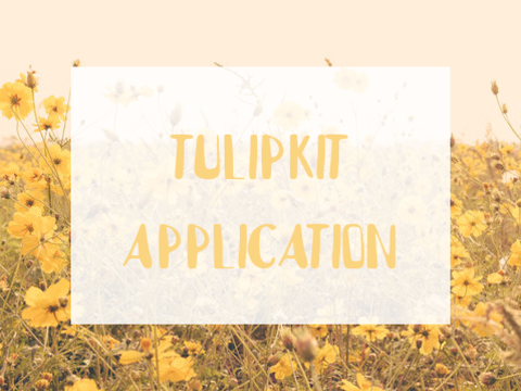 ❀ tulipkit application ◦ berrypop litter 1 ◦ tfcrp
