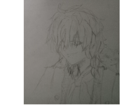 ポオさん描いてみた