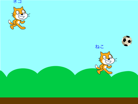ネコのサッカー2