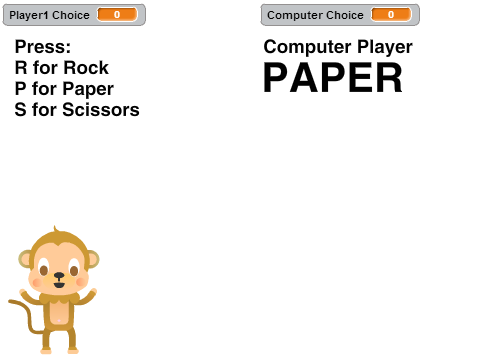 Rock, Paper, Scissors- Example 1