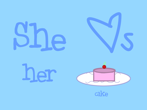 She Loves Her Cake