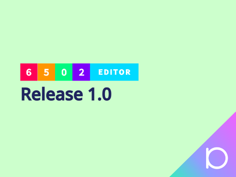 6502 Editor is officially released!