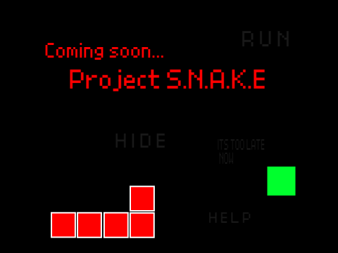 Project S.N.A.K.E trailer 