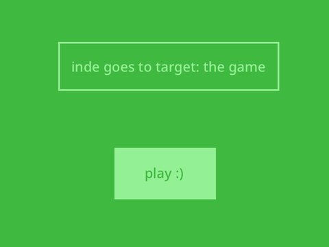 inde goes to target: the game