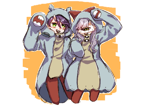 葛駄姉弟かわいい(絵チャまとめ)