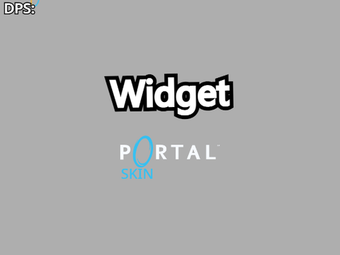 Widget [Portal Skin] V1.0