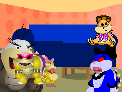 Dark Wendy O. Koopa calls the baby stupid/grounded/kills it/double grounded (FIXED)