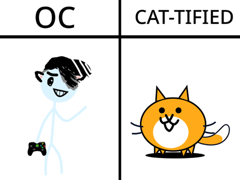 Add Your OC And I'll Cat-tify It! remix