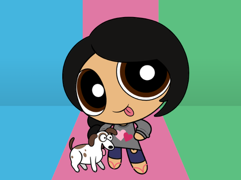 Me as a powerpuff