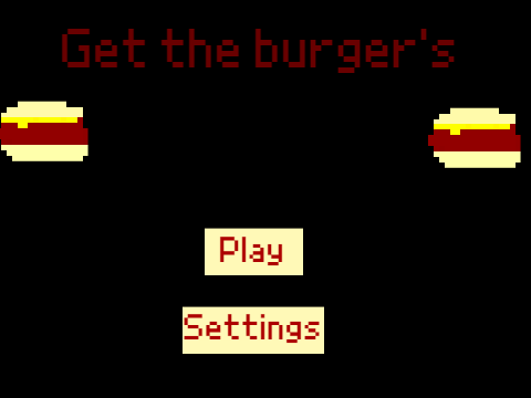 Get the burger's 