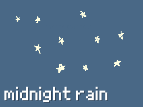 ☾ midnight rain ☂ cover 