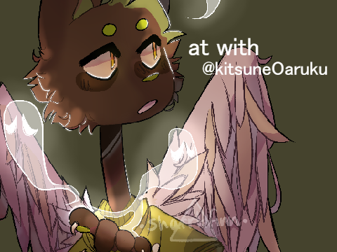 at with @kitsuneOaruku >> ghostie