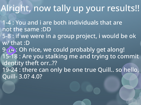 How Quill Are You? remix