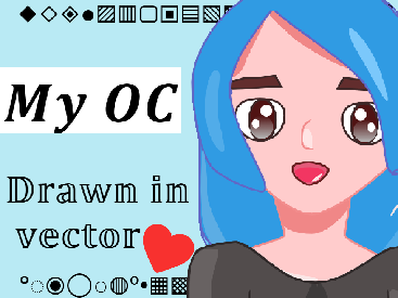 My OC drawn in vector