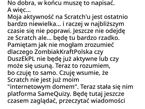 Przepraszam...