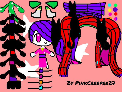 Meloetta Dress-up! Patch. Kalos Version!