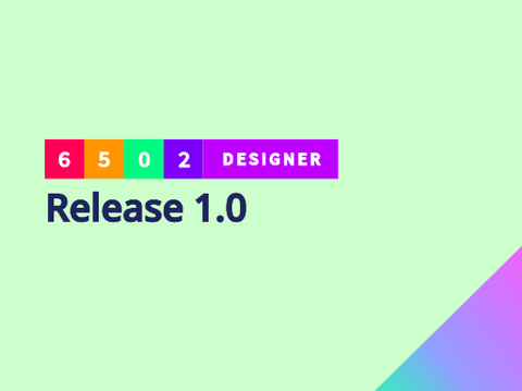 6502 Designer is out! Try it now!