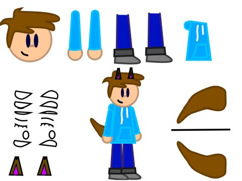 Mon oc humain officiel