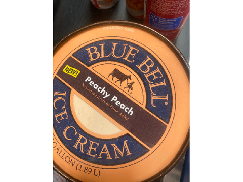 peach was creamed, ,,sad: