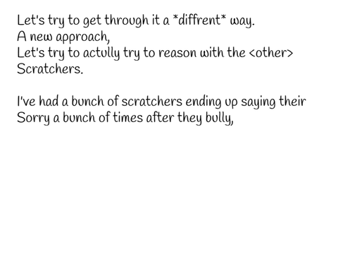 It’s not “Scratch,” it’s the “Scratchers”