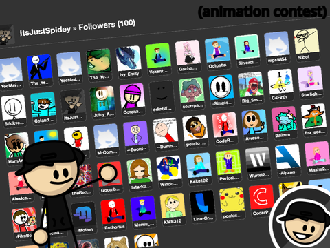 100 Followers |(CLOSED)| #Animation #contest #music #100 #followers #ItsJustSpidey